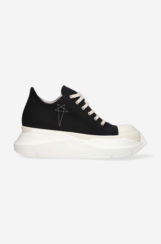 Rick Owens plimsolls Abstract platform black DS01C6842.DQEM4