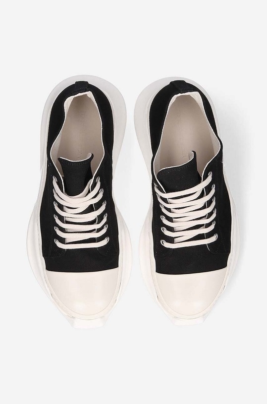 Rick Owens plimsolls Abstract black DS01C6842.DQEM4
