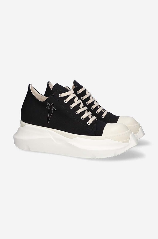 Rick Owens plimsolls Abstract DS01C6842.DQEM4 black