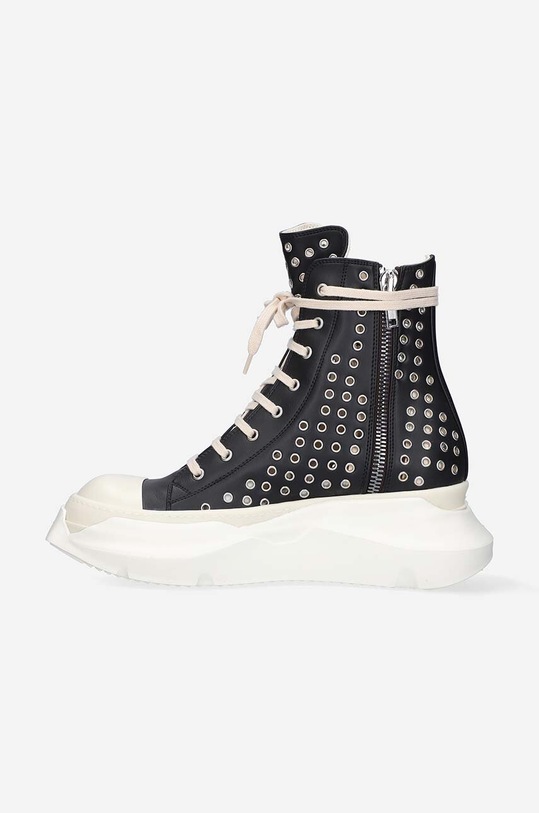 Rick Owens leather trainers DS01C6840.VLES2