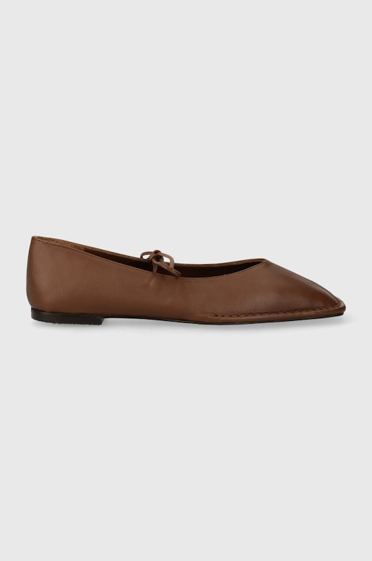 Alohas balerini de piele Sway S00191.13 maro SS24