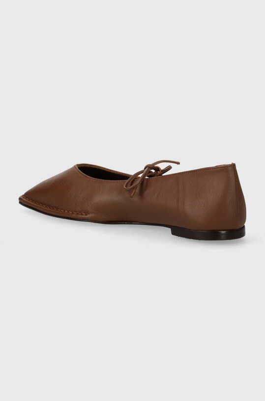 Boty Kožené baleríny Alohas Sway S00191.13 hnědá