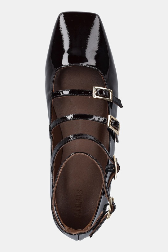 Alohas baleriny skórzane Luke brązowy S100056.02