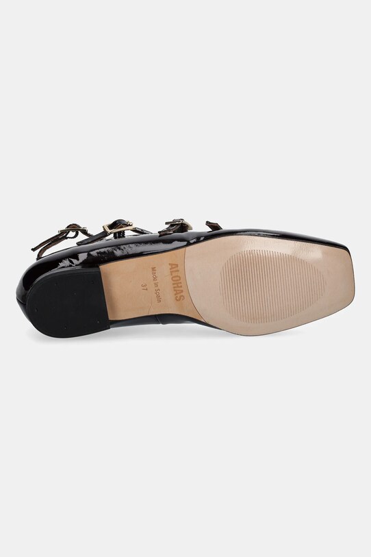 Alohas balerini de piele Luke S100056.02 maro