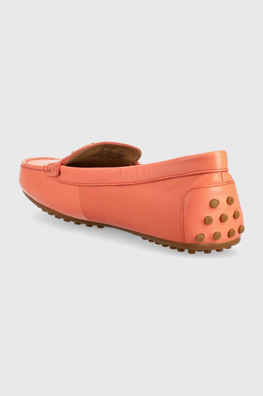 Взуття Шкіряні мокасини Lauren Ralph Lauren BARNSBURY 802852847004.800 помаранчевий