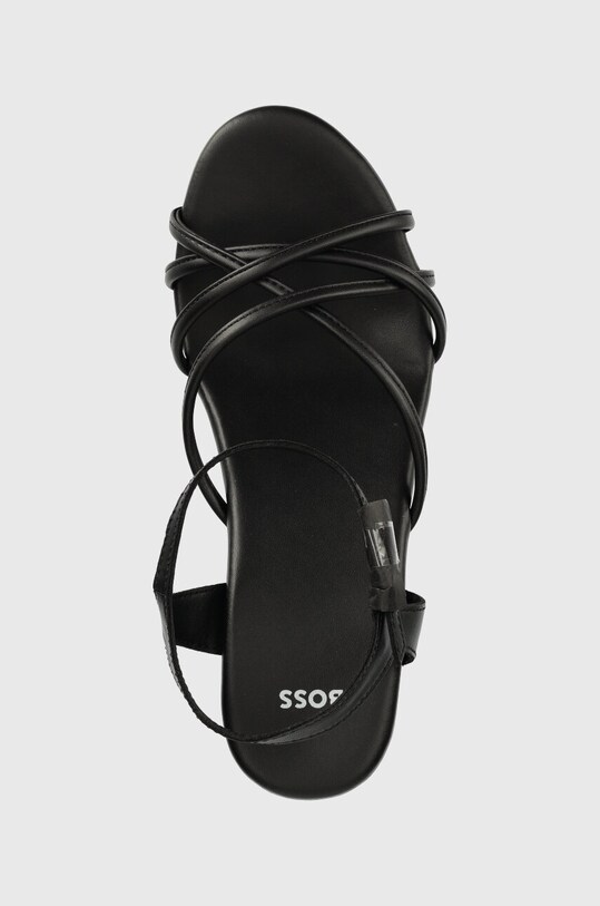BOSS sandały Cate Wedge czarny 50493097.001