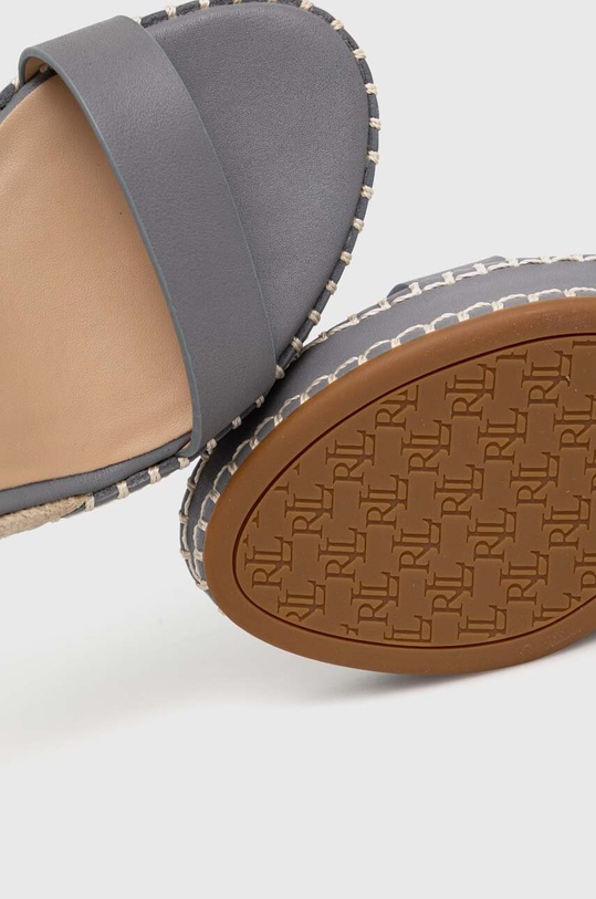 Lauren Ralph Lauren sandały skórzane Hilarie 802898506006.400 szary