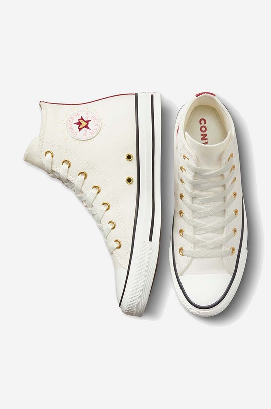 Converse trampki Chuck Taylor All Star Hearts A04950C biały SS23