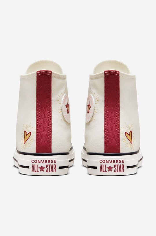 Converse trampki Chuck Taylor All Star Hearts biały A04950C