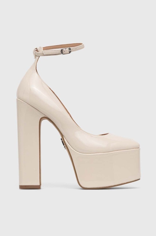 Обувки с дебел ток Steve Madden Skyrise над 8 см бежов SM11002238.288