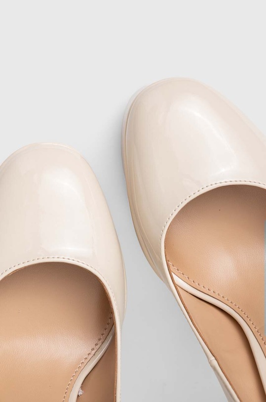 Обувки с дебел ток Steve Madden Skyrise бежов SM11002238.288