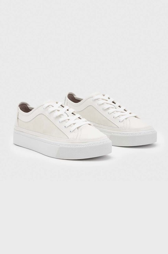 Шкіряні кросівки AllSaints MILLA WF716Y бежевий SS24