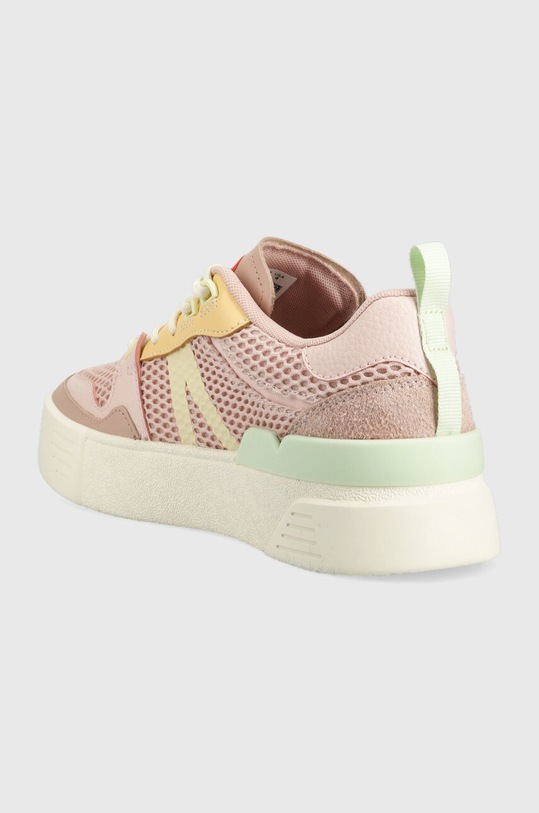 Obuwie Lacoste sneakersy L002 Leather Tonal Trainers 45CFA0033 różowy