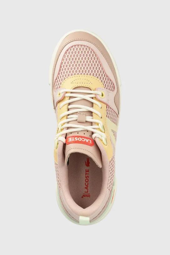 Lacoste sneakersy L002 Leather Tonal Trainers różowy 45CFA0033