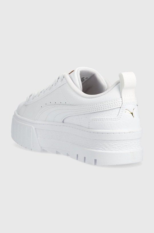 Dziewczynka Puma sneakersy skórzane Mayze Lth Jr 38452701.PPYX biały