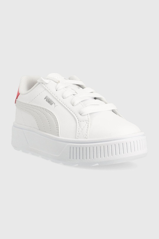 Puma sneakersy dziecięce Karmen L PS 38737504.PPYX biały SS23