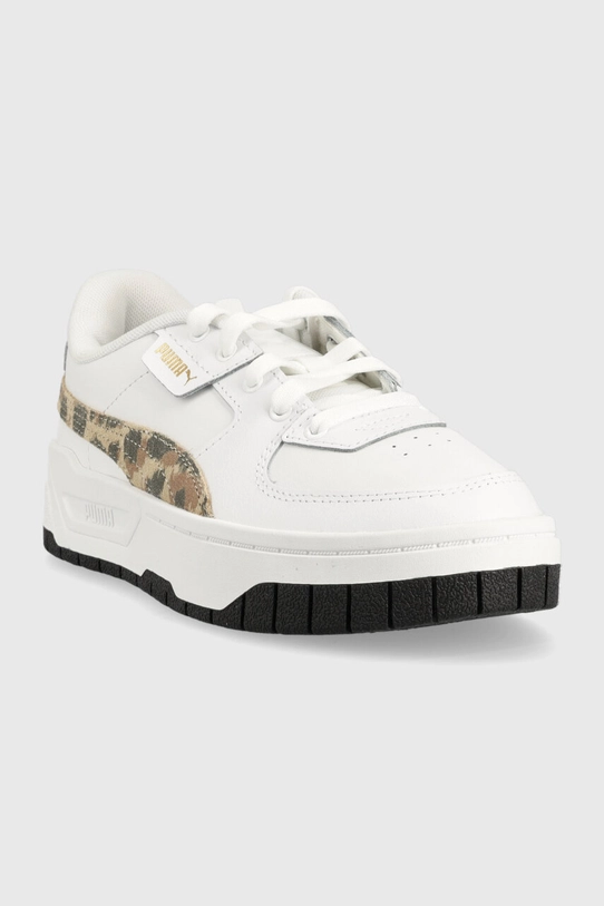 Puma sneakersy Cali Dream Animal Print Jr 39199901.PPYX biały SS23