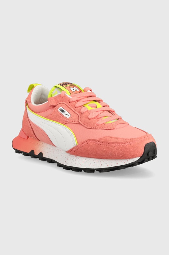 Puma sneakersy dziecięce Rider FV Spongebob Jr 39211901.PPYX różowy SS23