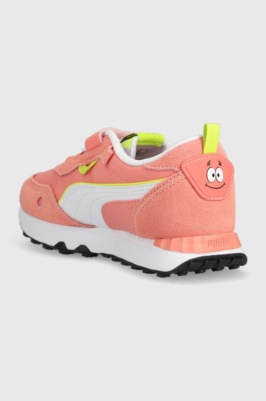 Dziewczynka Puma sneakersy dziecięce Rider FV Spongebob AC+ PS 39212001.PPYX różowy