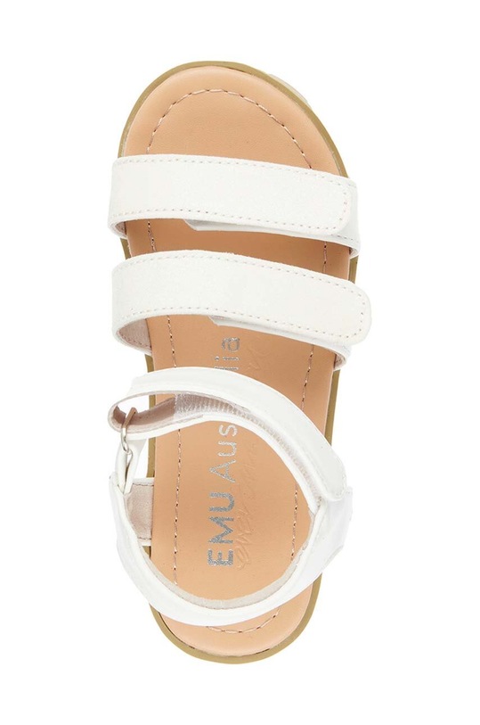 Dziewczynka Emu Australia sandały dziecięce K12678.Steph. biały