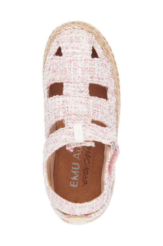 Dziewczynka Emu Australia sandały dziecięce Cove Tweed K12831.Cove.Tweed różowy