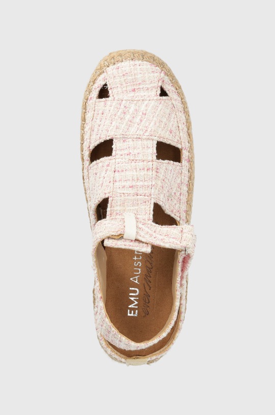 Emu Australia sandały dziecięce Cove Tweed różowy K12831.Cove.Tweed