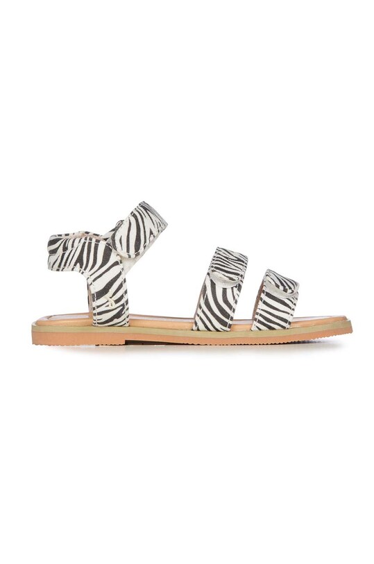Dječje sandale Emu Australia sintetički crna K12846.Steph.Zebra