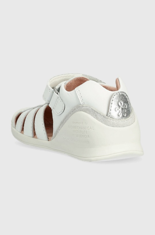 Dziewczynka Biomecanics sandały skórzane dziecięce 232101 biały