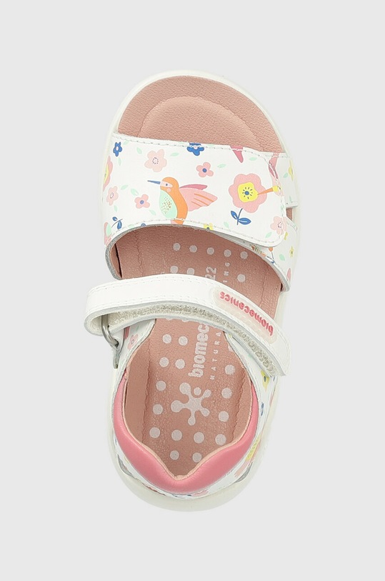 Dětské kožené sandály Biomecanics bílá 232241.22.23