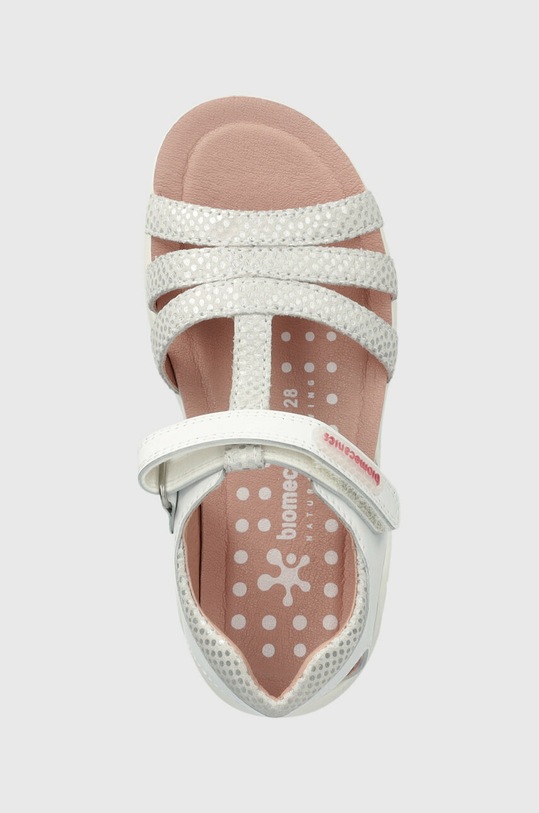 Biomecanics sandały skórzane dziecięce biały 232247.28.32