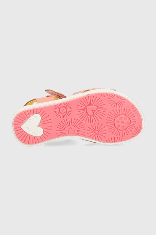 Agatha Ruiz de la Prada sandale din piele pentru copii 232946.24.27 roz