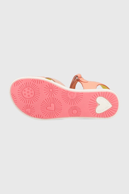 Agatha Ruiz de la Prada sandale din piele pentru copii 232946.28.34 roz