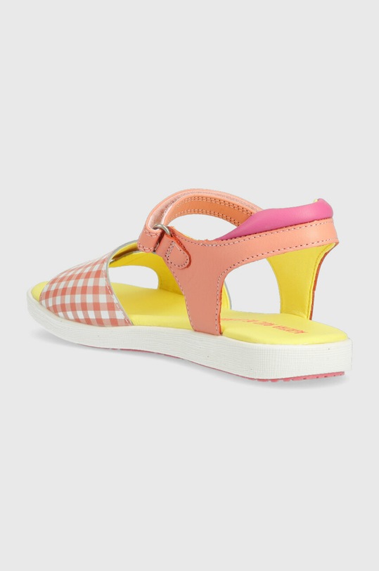 Fete Agatha Ruiz de la Prada sandale din piele pentru copii 232948.28.34 roz