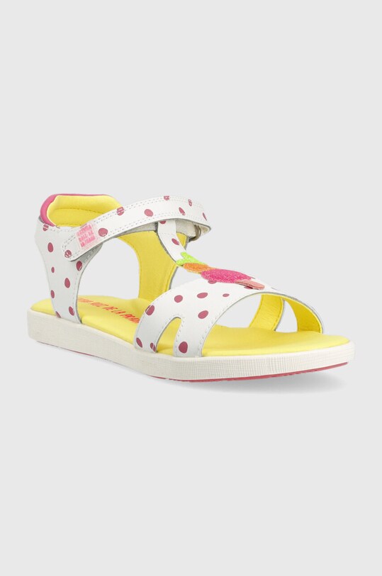 Agatha Ruiz de la Prada sandały skórzane dziecięce 232950.28.34 biały SS23