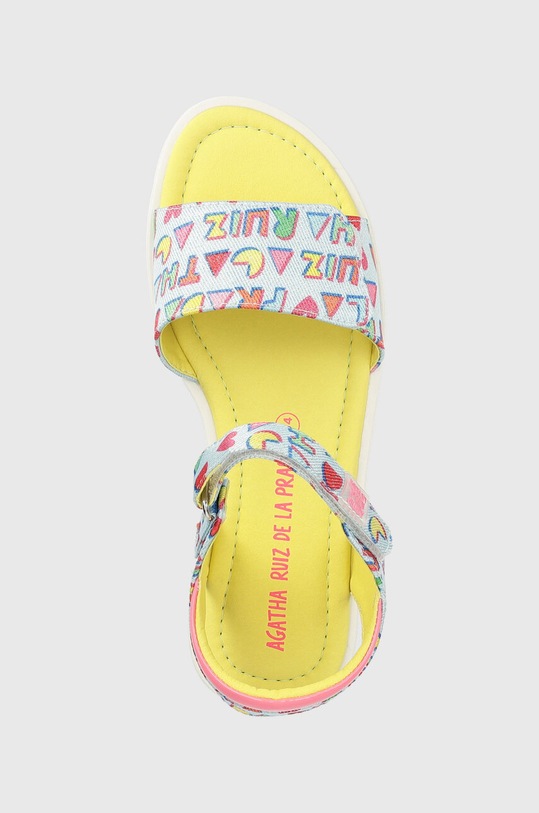 Agatha Ruiz de la Prada sandały dziecięce niebieski 232955