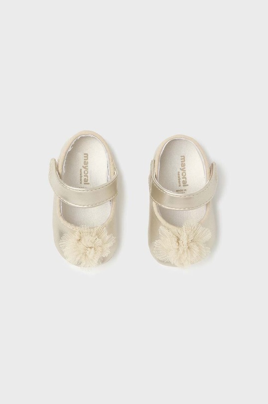 Dziewczynka Mayoral Newborn buty niemowlęce 9630.2M.NEWBORN beżowy