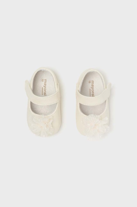 Dziewczynka Mayoral Newborn buty niemowlęce 9630.2M.NEWBORN beżowy