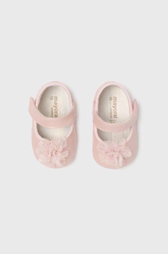 Mayoral Newborn buty niemowlęce 9630.2M.NEWBORN różowy SS23
