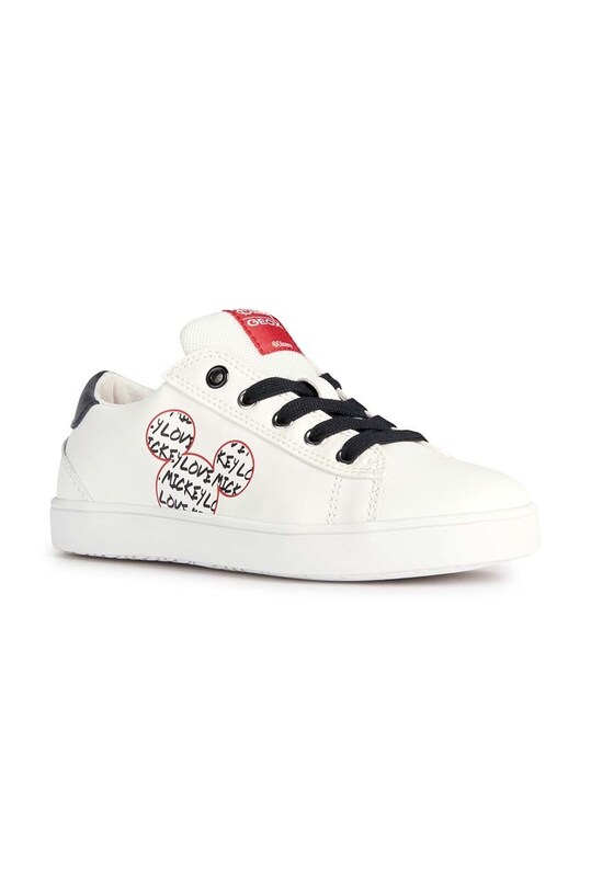 Geox sneakersy skórzane dziecięce x Disney J35EUD.00085.36.39 biały SS23