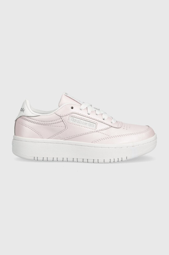 Dětské sneakers boty Reebok Classic CLUB C DOUBLE textilní růžová GY4878