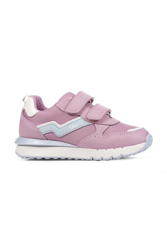 Dětské sneakers boty Geox imitace semiše růžová J26GZA.054FU.28.35.PPYX