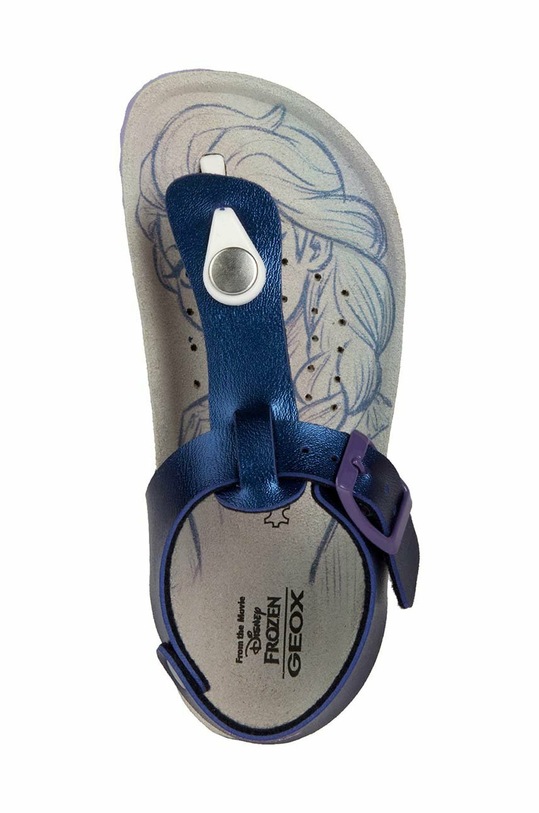 Detské sandále Geox x Frozen J358MB.000NF.24.27 tmavomodrá