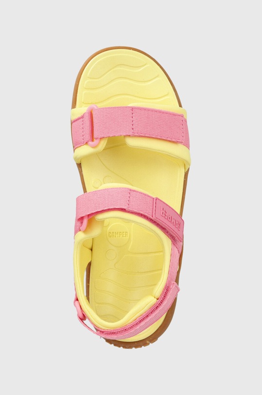 Детски сандали Camper жълт K800482.005.35.38