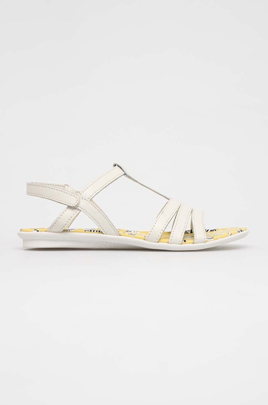 Camper gyerekszandál bőrből Planet friendly bézs K800543.002.35.38