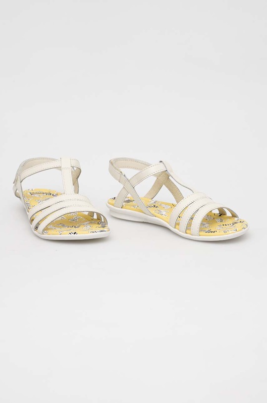 Camper gyerekszandál bőrből K800543.002.35.38 bézs SS23