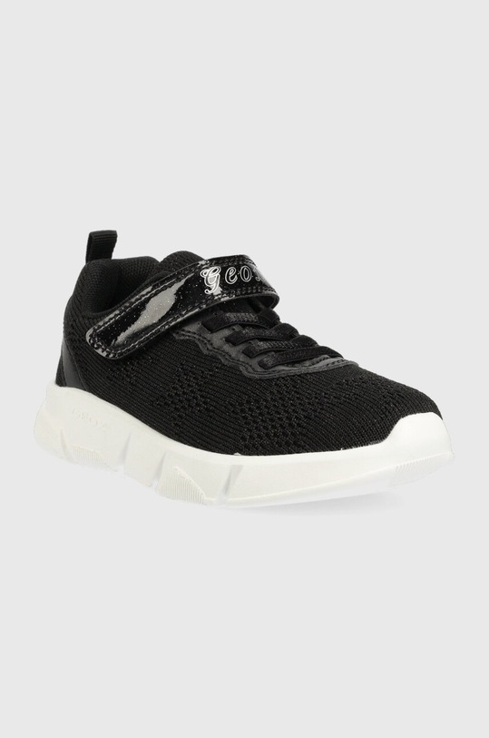 Dětské sneakers boty Geox J25DLD.07QBC.28.35.PPYX černá SS23