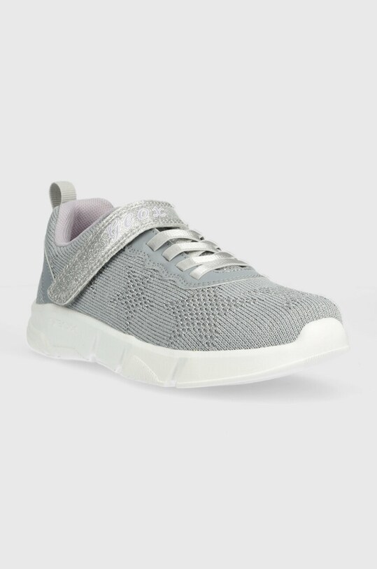 Dětské sneakers boty Geox J25DLD.07QBC.28.35.PPYX stříbrná SS23