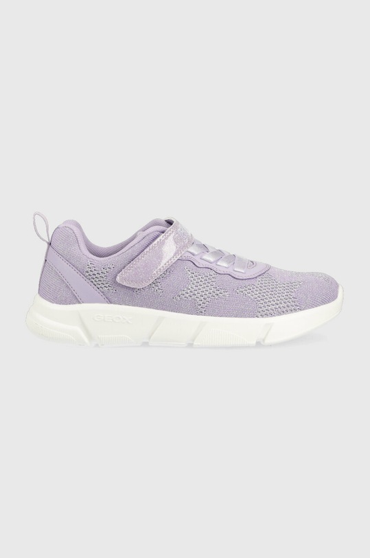 Dětské sneakers boty Geox textilní fialová J25DLD.07QBC.36.39.PPYX