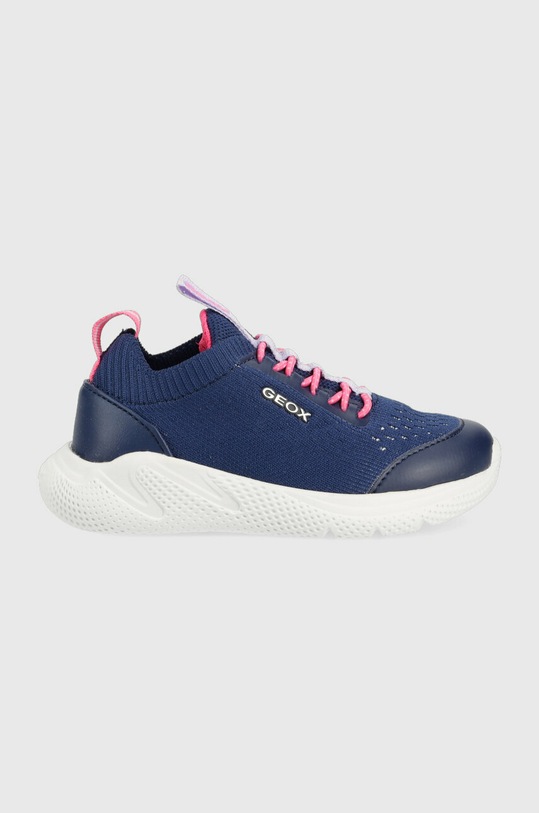 Geox sneakersy dziecięce imitacja skóry licowej granatowy J25FWB.0006K.24.27.PPYX