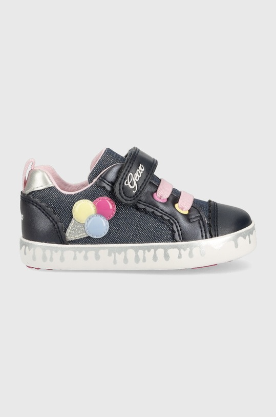 Geox sneakersy dziecięce imitacja skóry licowej granatowy B35D5B.00954.20.23